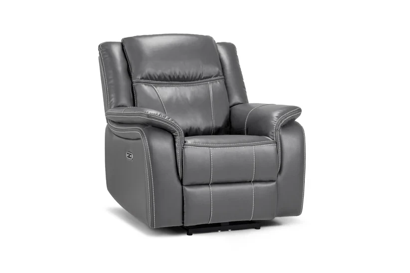 Galaxy Tech Recliner Armchair (Leather)